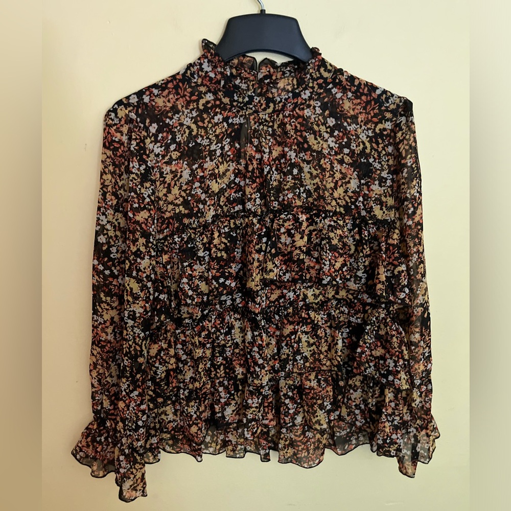 Adyson Parker Multicolor Floral Blouse